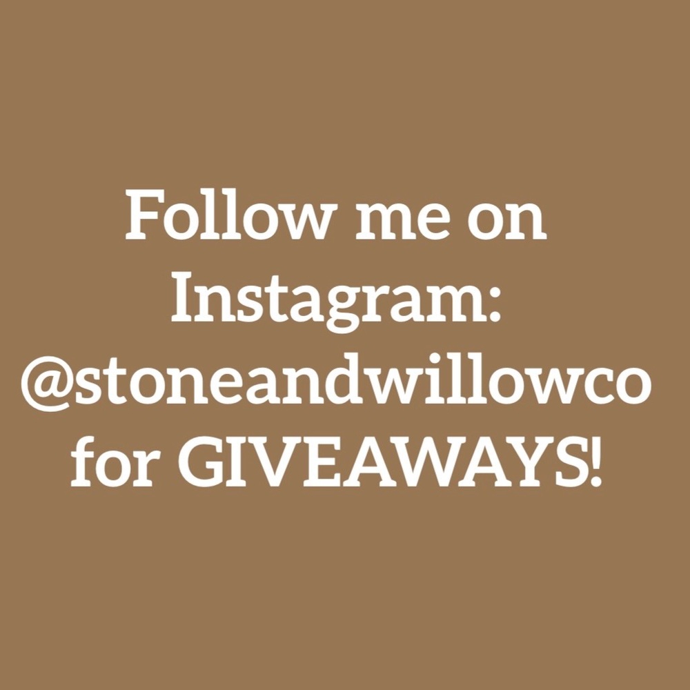 Follow me on insta for GIVEAWAYS!!!!